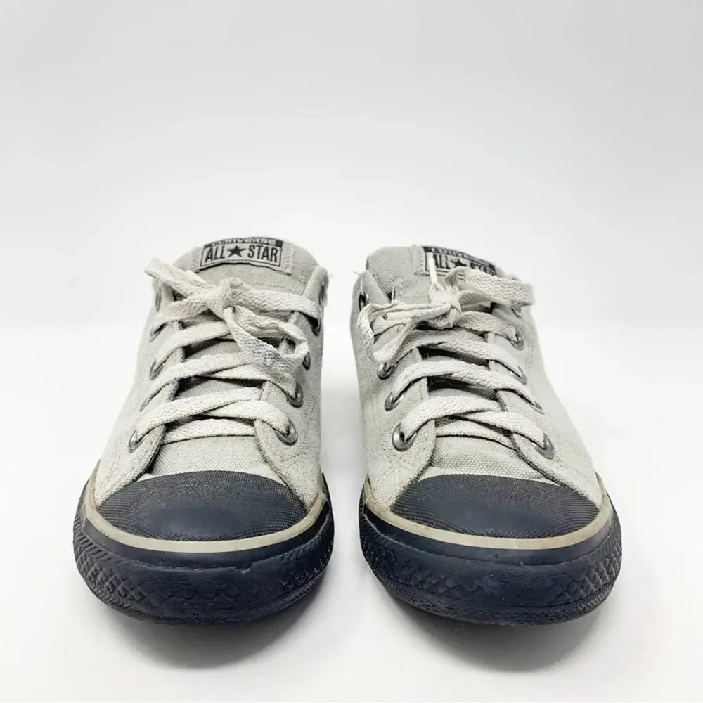 Converse All Star Gray Low Top Sneakers Youth Size 3
